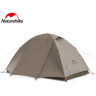 Палатка 2-местная NATUREHIKE CLOUD-CREEK CNK2300ZP024 коричневый 6976023923715